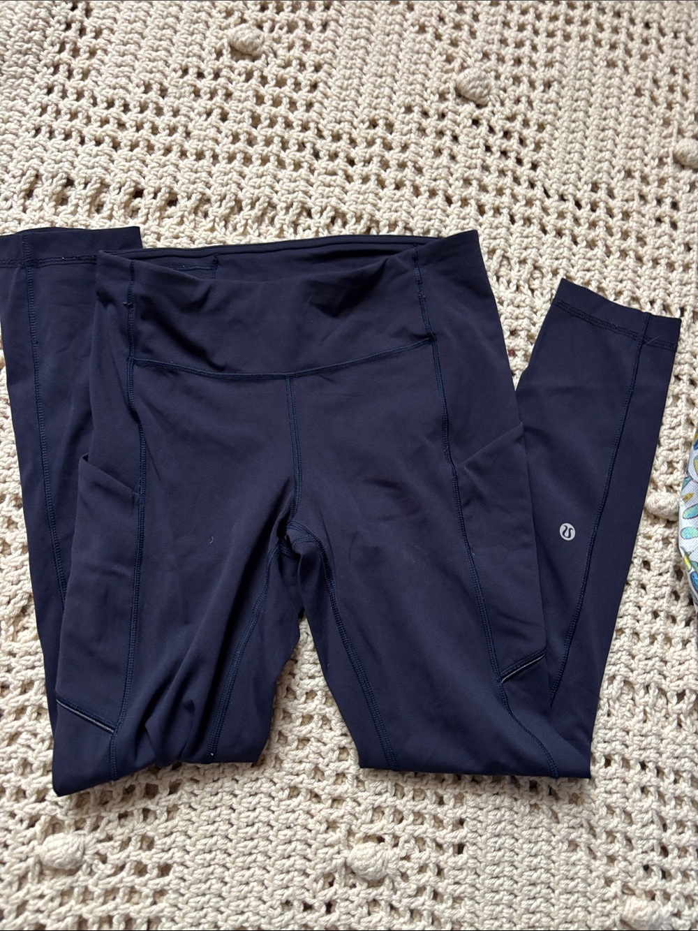 Lululemon navy High-Rise Athletic Leggings